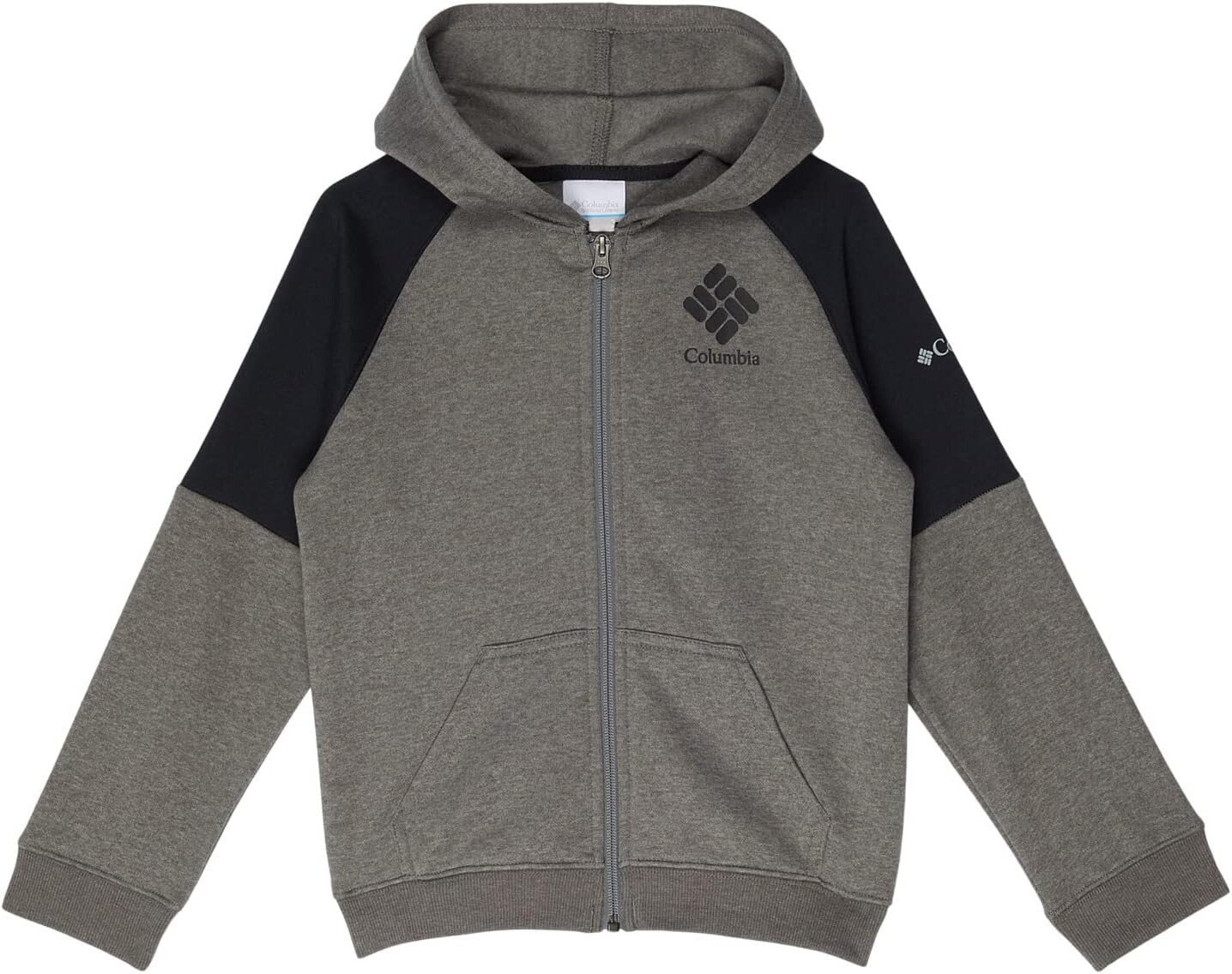 

Худи Columbia TrekFull Zip Hoodie, цвет Charcoal Heather/Black