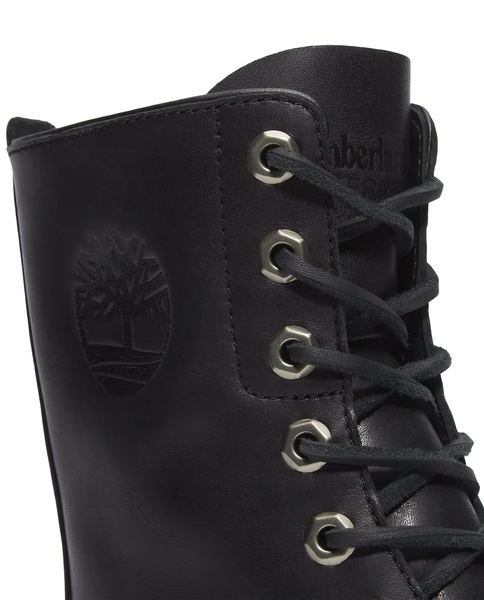 Женские водонепроницаемые ботинки Premium 8 дюймов черного цвета Timberland — фото 3