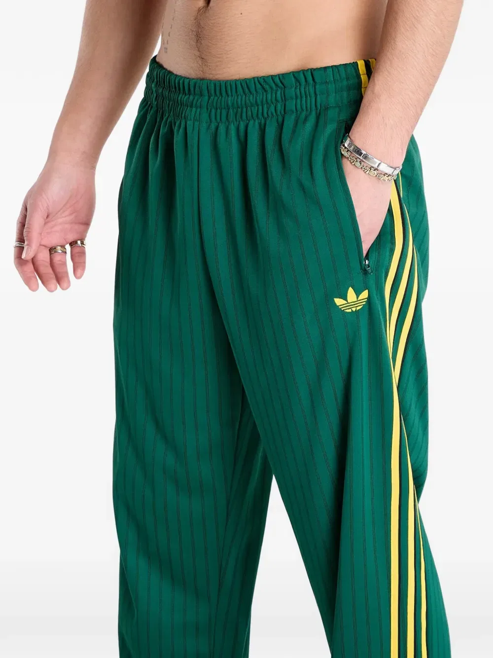 Спортивные штаны Firebird Adidas, зеленый — фото 4