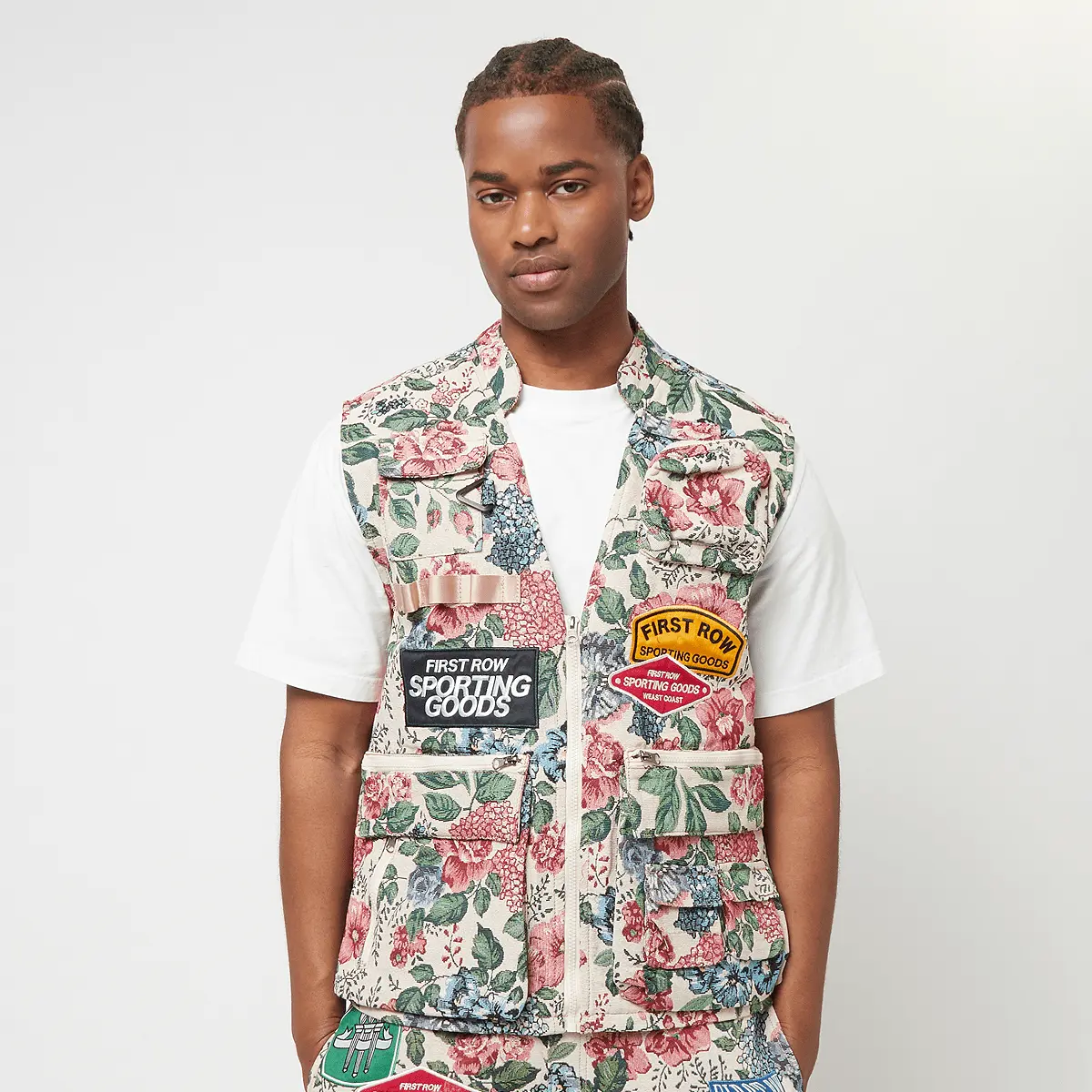 

Куртка First Row Flower Vest Wood, многоцветный