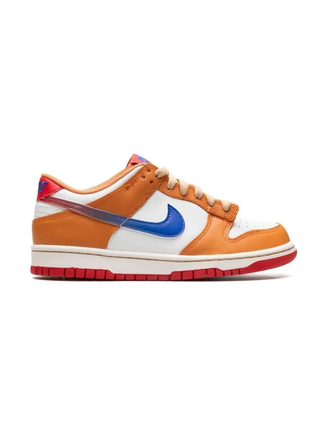 Nike Kids кроссовки Dunk Low, оранжевый — фото 2