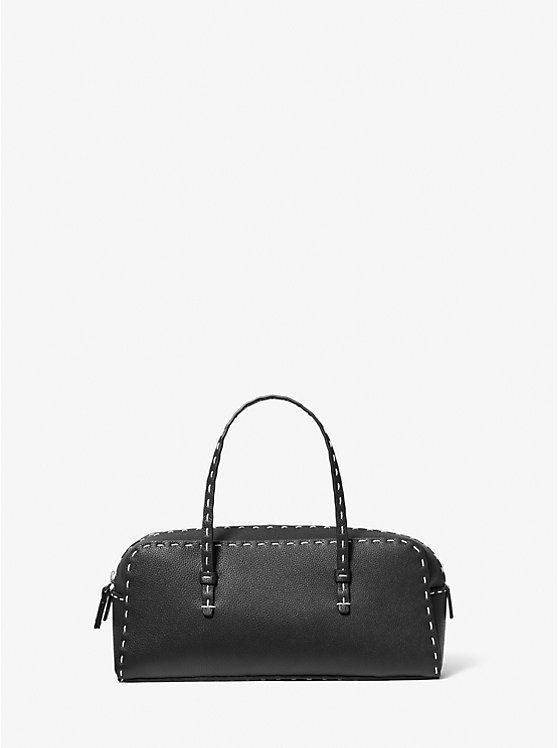 

Сумка-Портфель Roberta из шагреневой кожи, сшитая вручную Michael Kors, черный