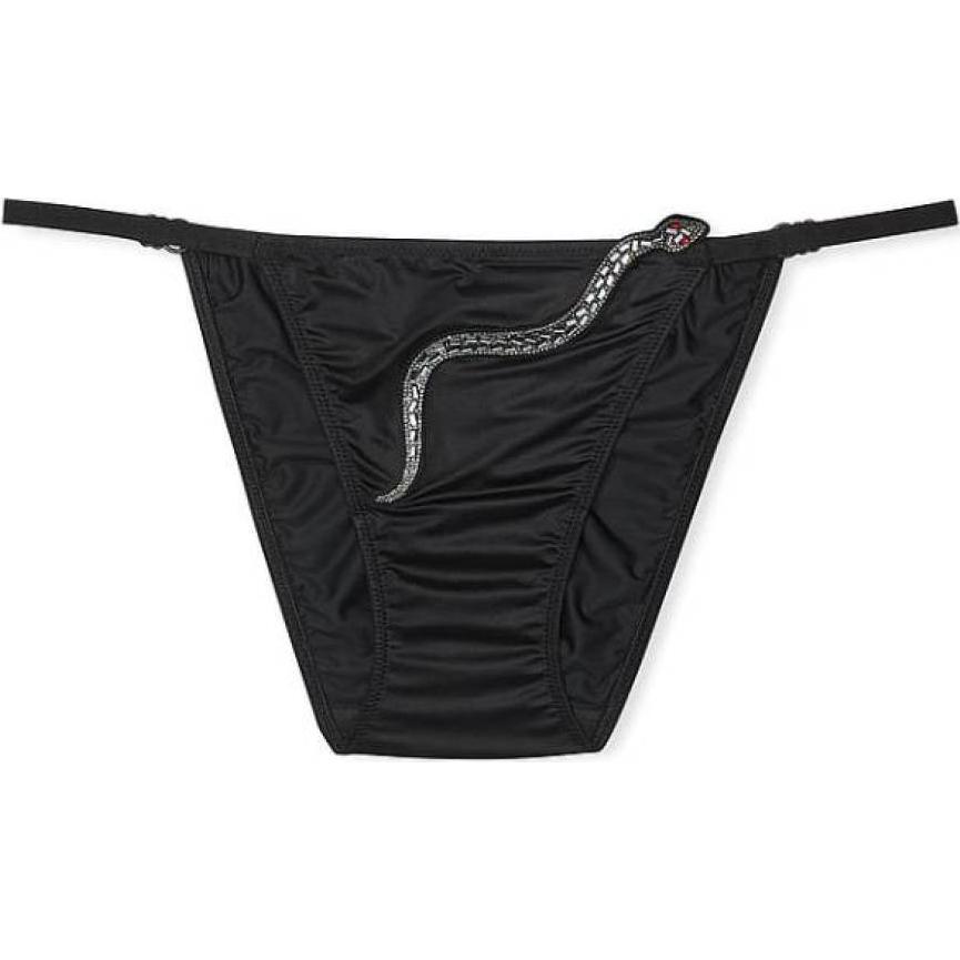 

Victoria's Secret Очень сексуальные трусы Triangle для женщин, 1 шт, Black