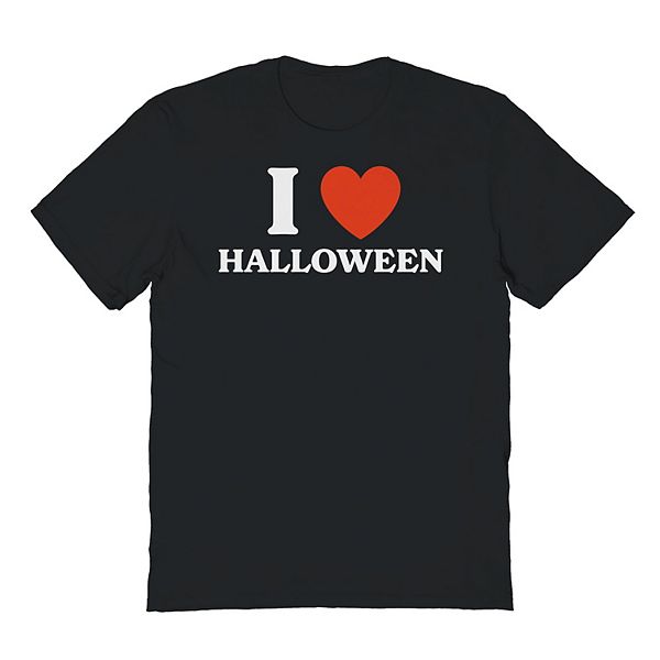 

Мужская футболка i heart halloween с принтом Licensed Character
