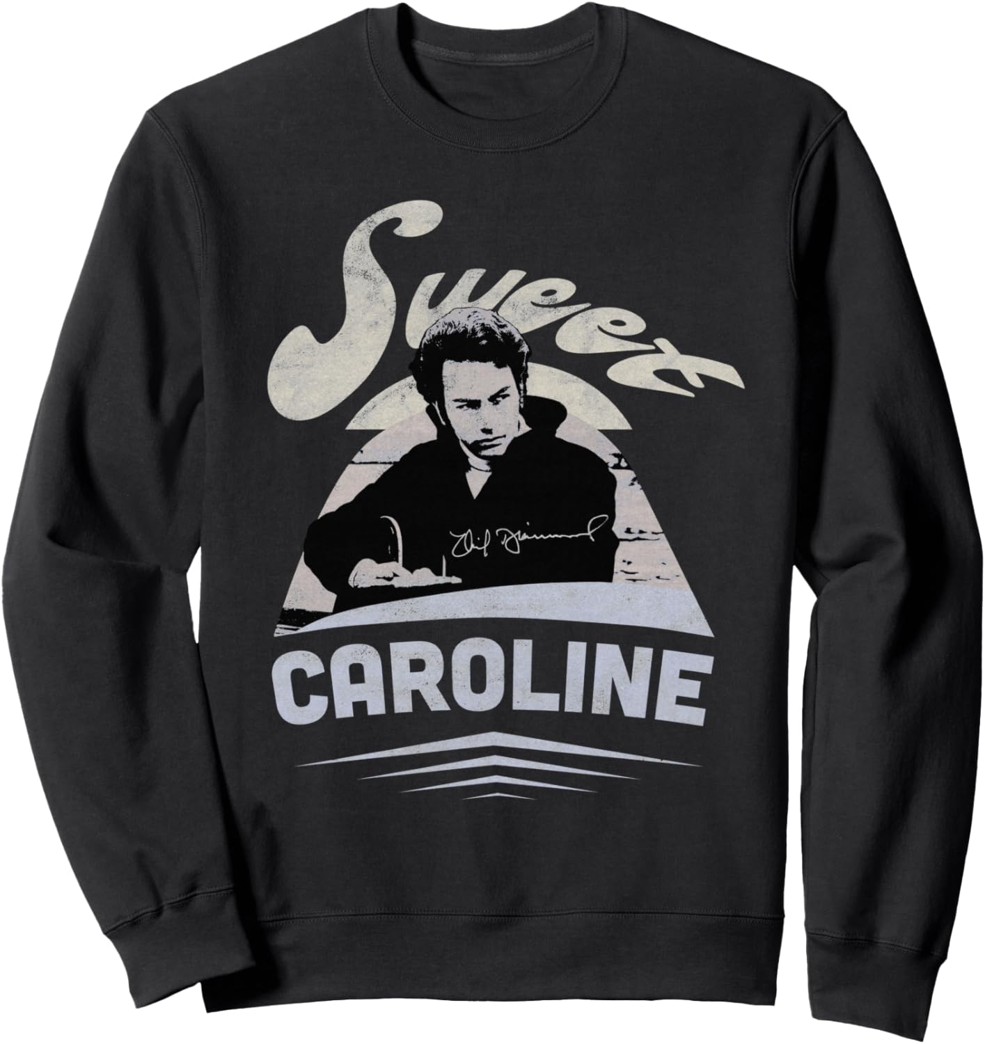 

Официальная толстовка с автографом Нила Даймонда Neil Diamond, черный