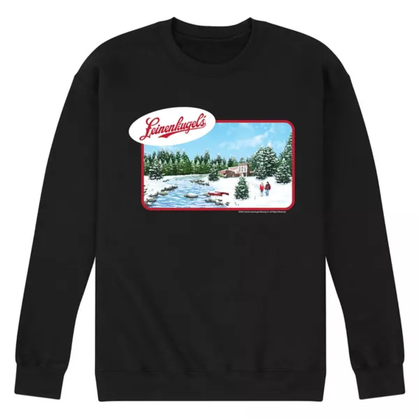 

Мужская флисовая толстовка leinenkugel vanilla porter Licensed Character, черный