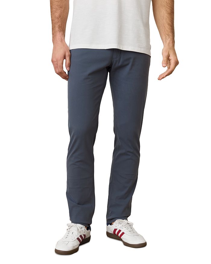 

Брюки Breeze Slim Straight с пятью карманами Marine Layer, синий