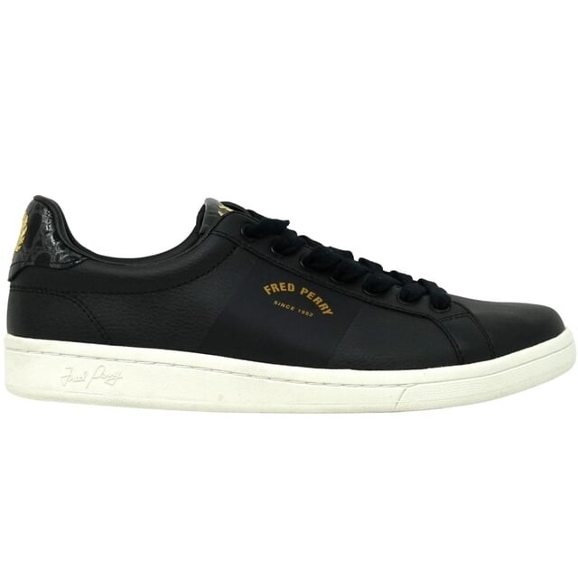 Кожаные кроссовки B1271 102 Fred Perry, черный
