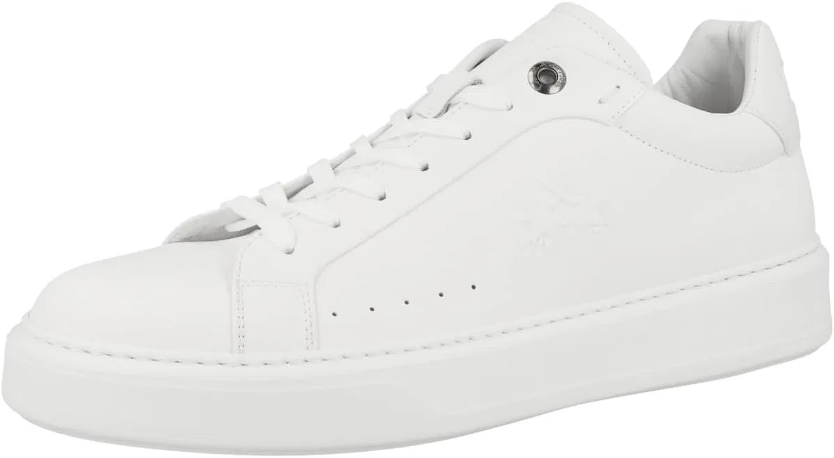 Мужские низкие кроссовки La Martina LFM251, White Lfm251 001 3000 — фото 4