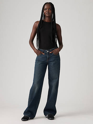 

Женские свободные джинсы Low Levi's, цвет Tomorrow Morning - Dark Wash
