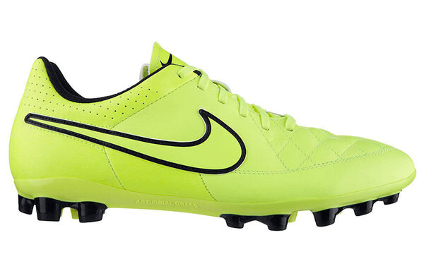 Кроссовкиtiempo genio кожаные ag Nike, желтый — фото 2
