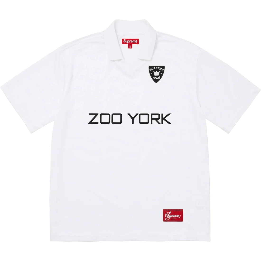 Supreme Футболка Zoo York Soccer Jersey 'SS 25 Yellow' — фото 3