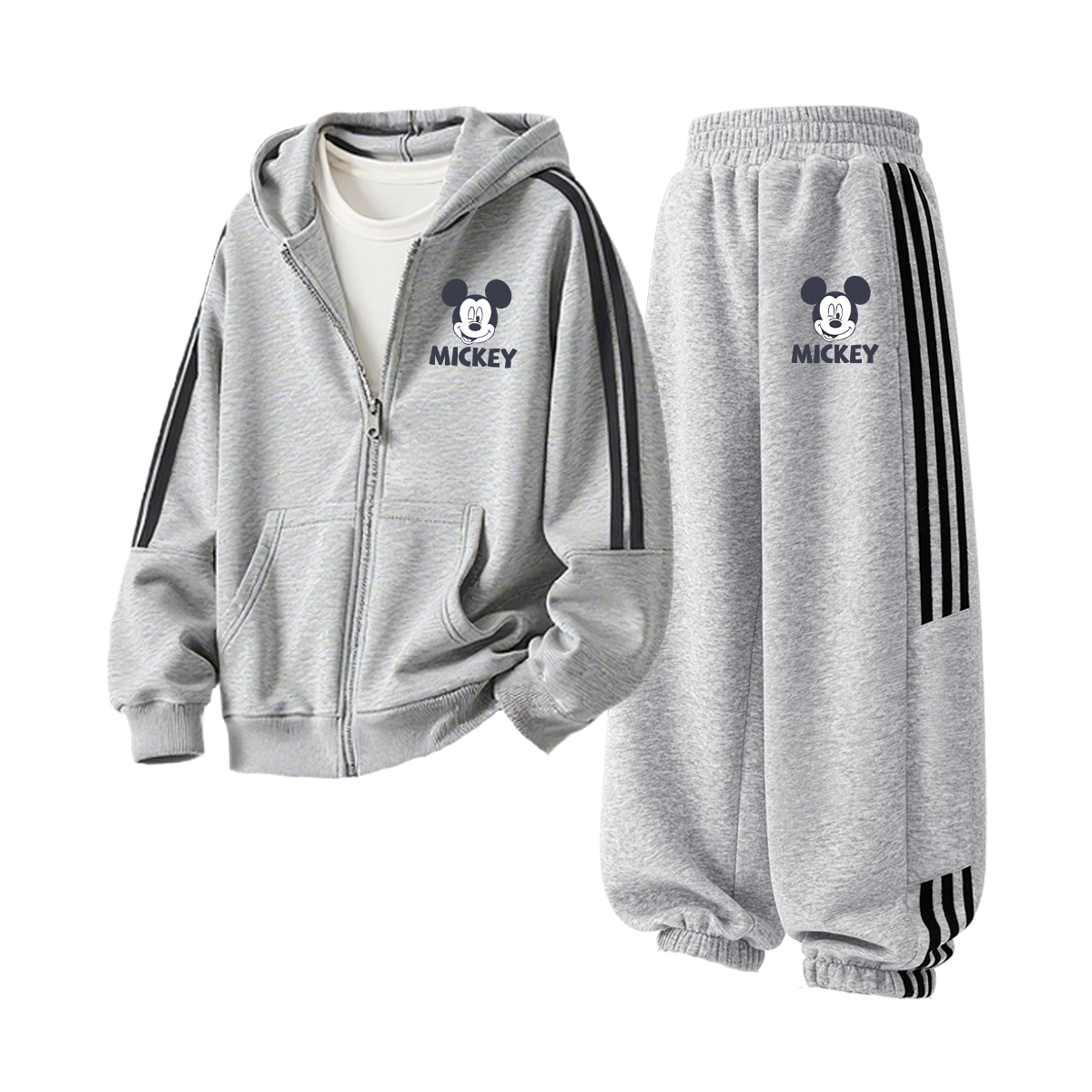 

Детская повседневная спортивная одежда Disney, серый