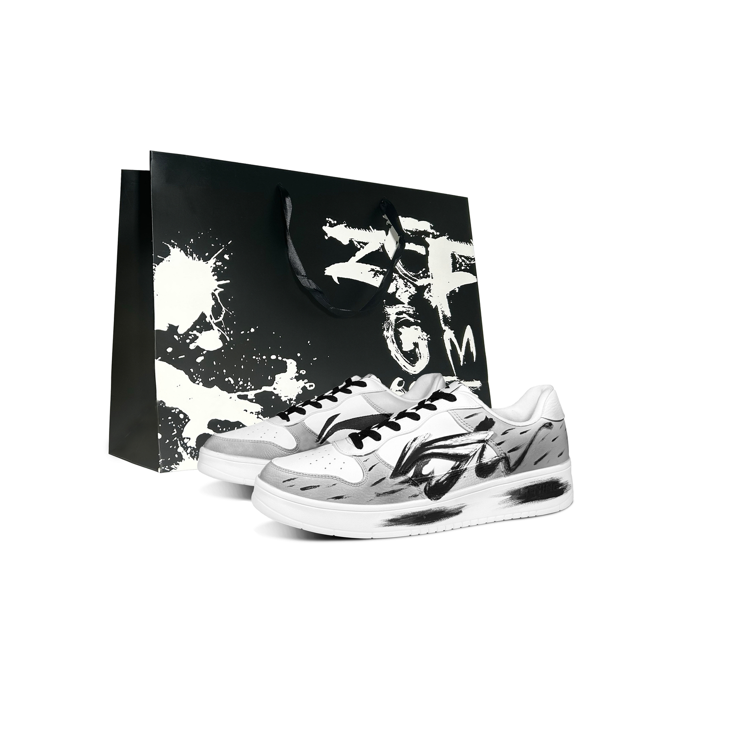 

Понтонные лодки Misty Rain нескользящие, устойчивые к истиранию, дышащие низкие кроссовки для скейтбординга мужские LINING, белый