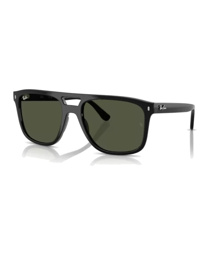 

Солнцезащитные очки Rb2213, черная оправа, зеленые линзы. Ray-Ban, черный