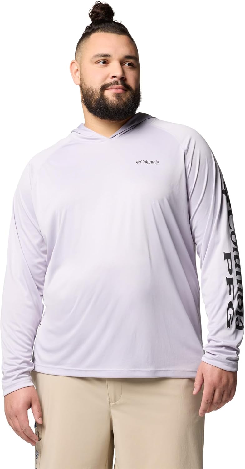 

Толстовка с капюшоном Columbia Mens Terminal Tackle, Lavender Pearl/Black Logo