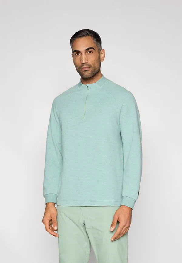 Флисовый джемпер par с молнией на половину длины Nike Golf, White/Steam/Black