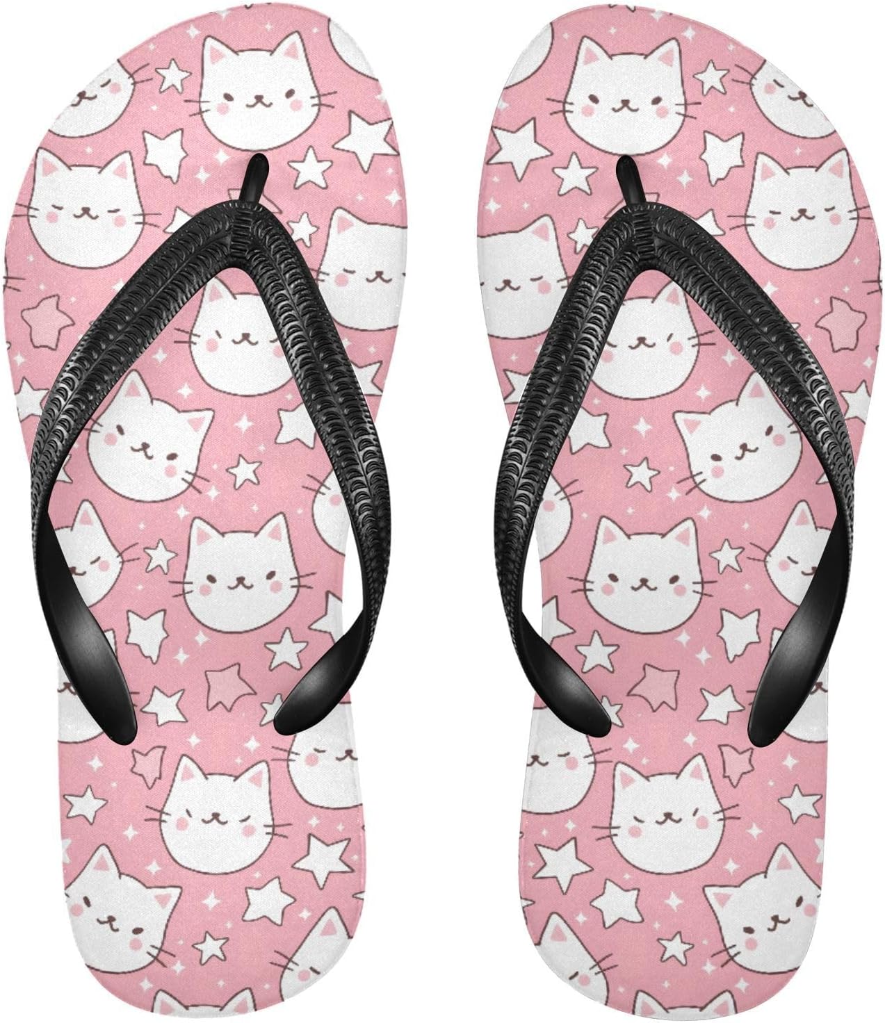 

Женские и мужские шлепанцы с динозаврами и планетами, женские слайды, мужские сандалии, душевые тапочки, летние нескользящие шлепанцы для плавания, пляжа и ванной Mnsruu, Cat A8477