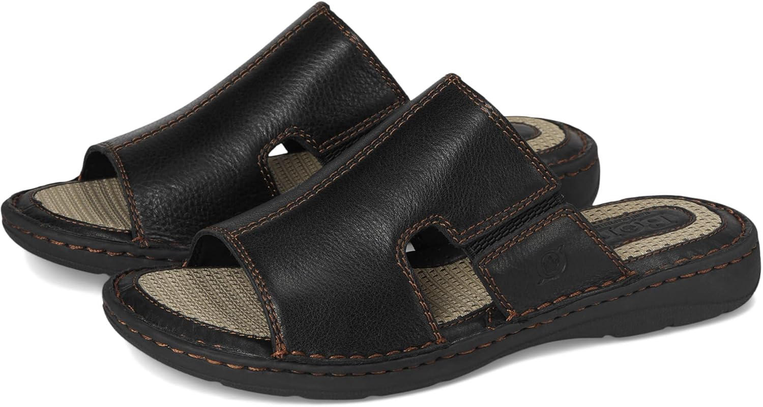 

Мужские сандалии-шлепанцы BORN Flores II, черный