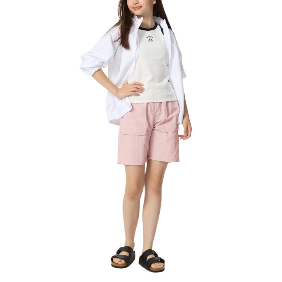 Шорты SS25 для детей 3-7 лет UNIQLO, розовый