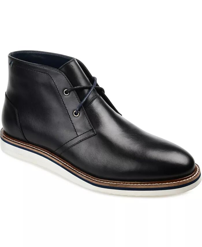 

Мужские ботинки Keegan Wide Width Plain Toe Chukka Thomas & Vine, черный