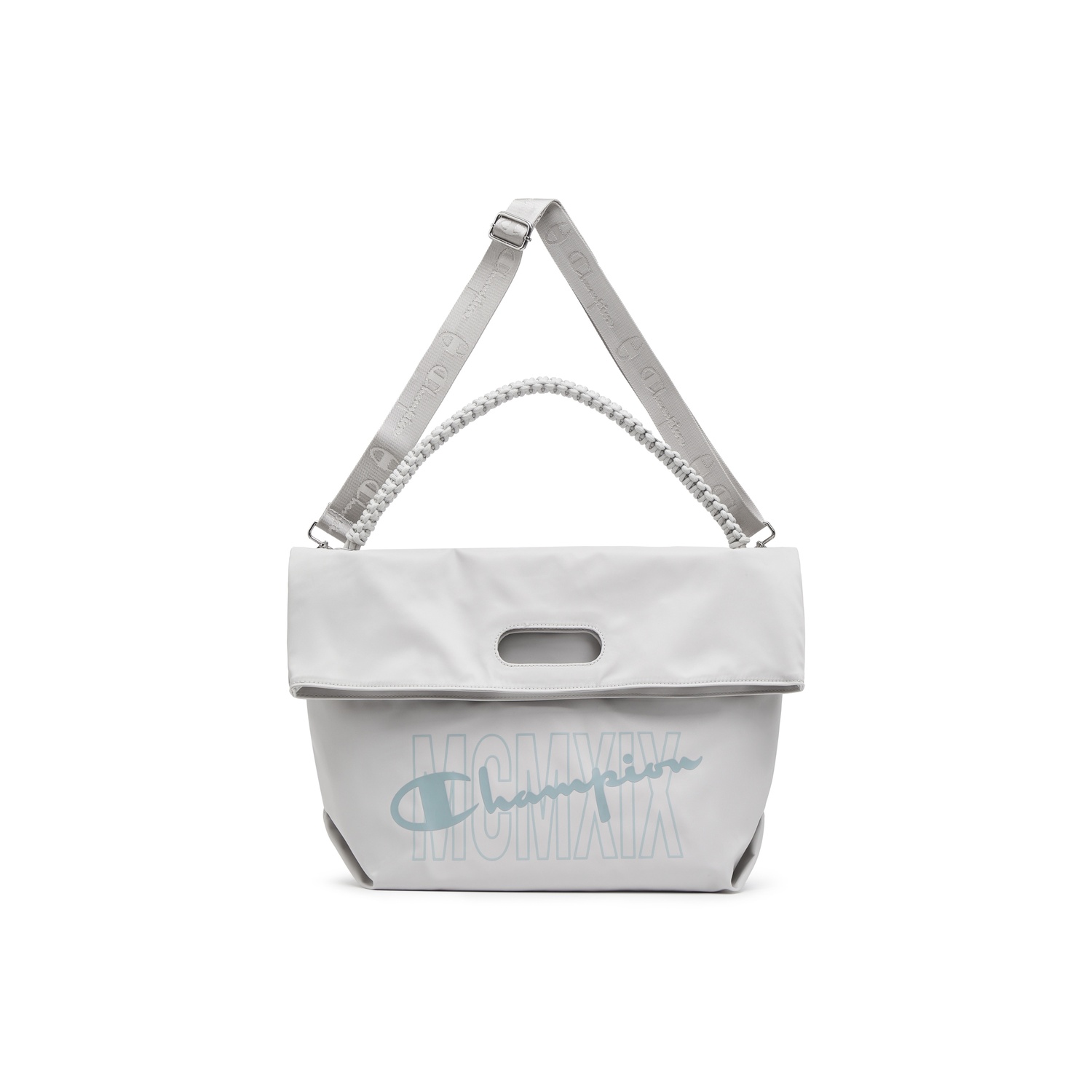 

Champion Тканевый рюкзак через плечо унисекс светло-голубой деним фотон-серый черный, Photon Gray