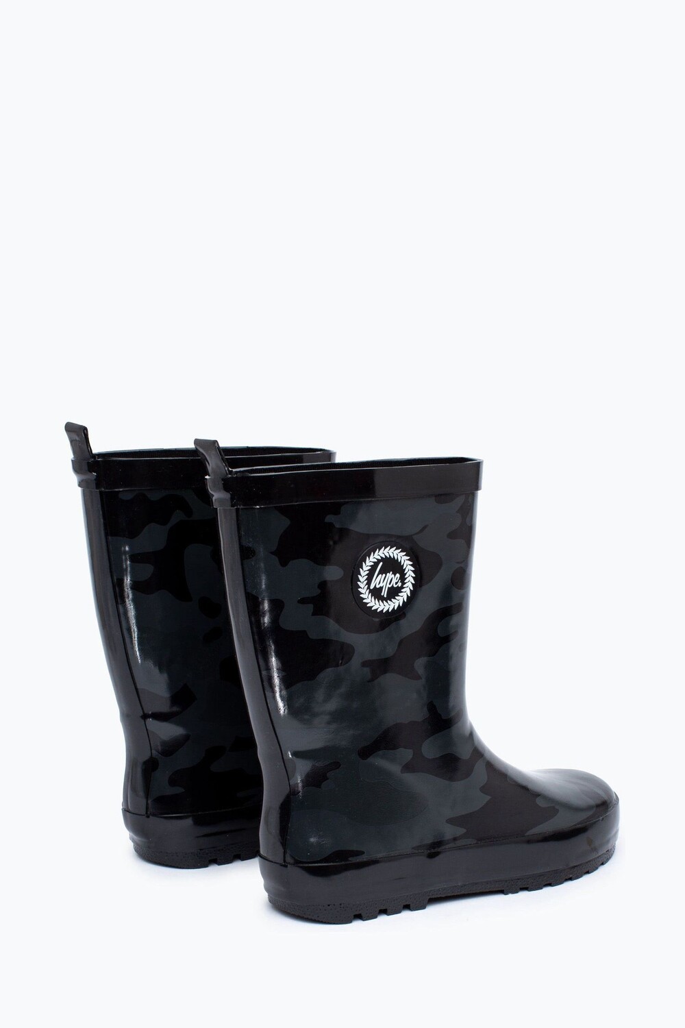 

Черные камуфляжные резиновые сапоги для мальчиков Hype