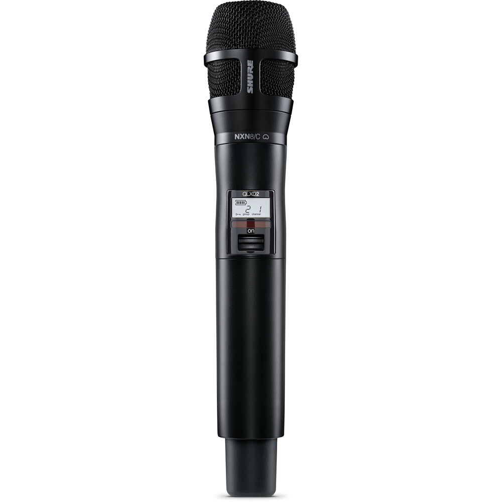 

Беспроводной передатчик Shure QLXD2/N8C Digital Handheld Wireless QLXD2/N8CB=-H50