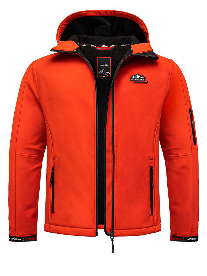 

Куртка софтшелл Amaci&Sons Softshelljacke DECATUR, красный