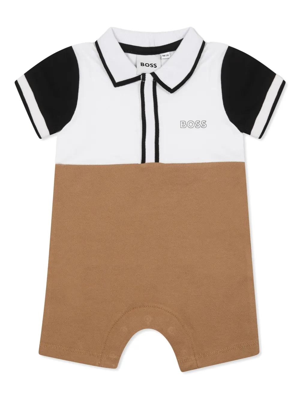 

Ромпер с принтом BOSS Kidswear, нейтральный