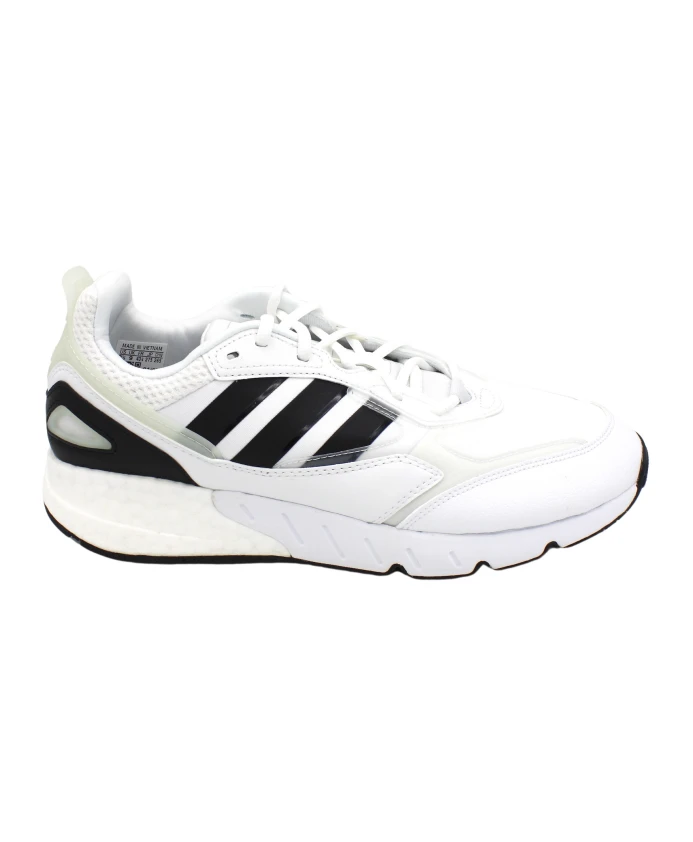 

Технические кроссовки Boost 2.0 из ткани и кожи Adidas, белый