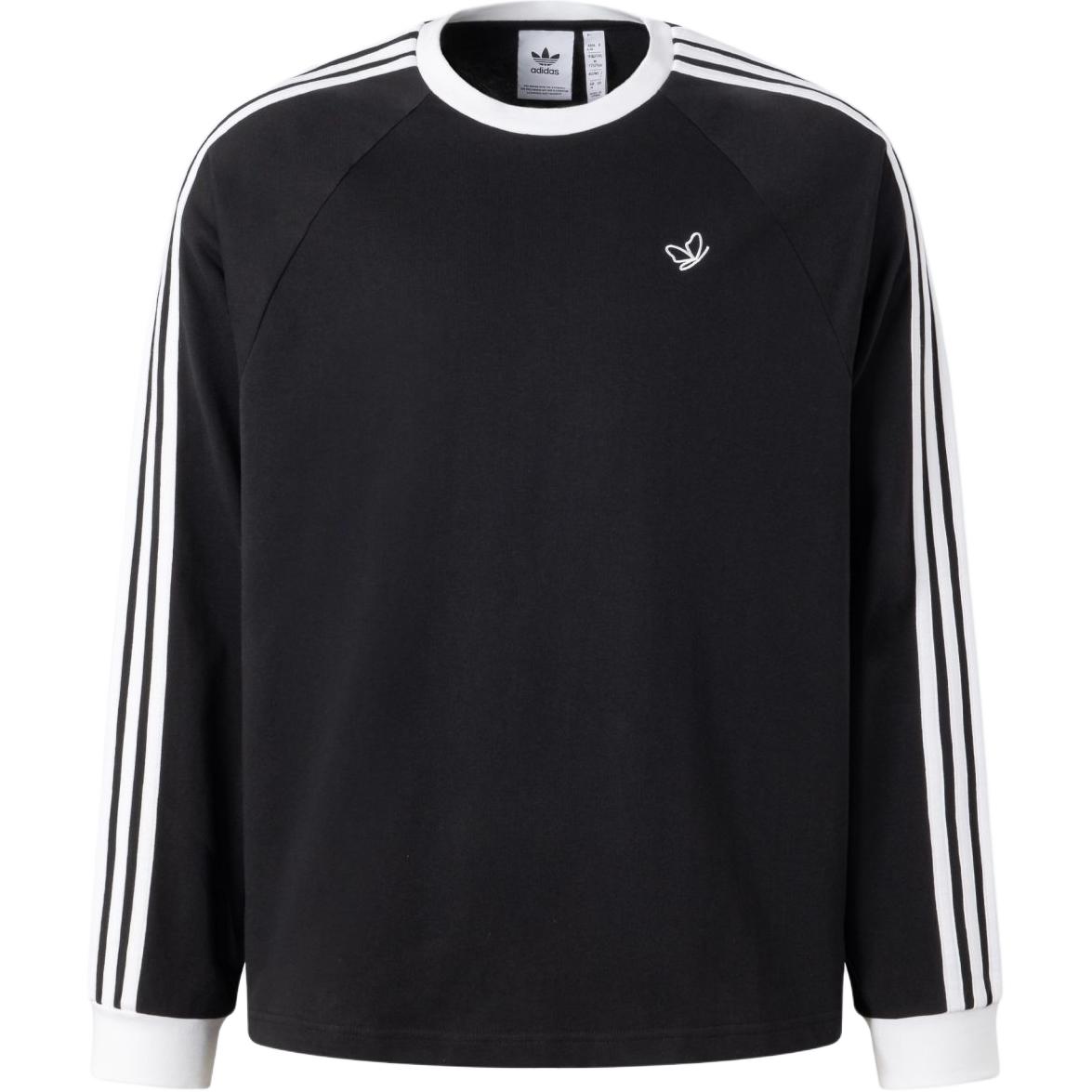 Футболка мужская черно-белая Adidas Originals — фото 2