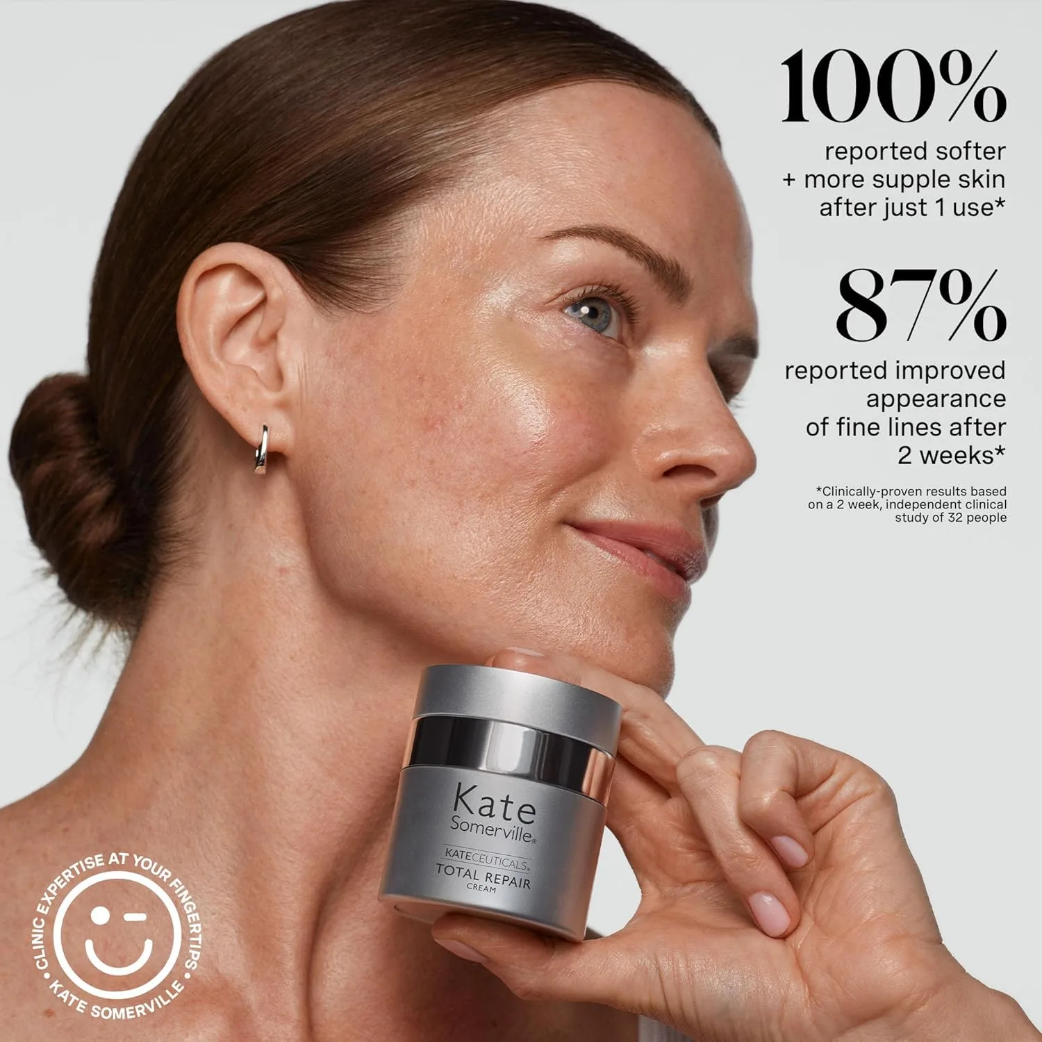Крем для лица Kate Somerville — KateCeuticals Total Repair Cream - усовершенствованный антивозрастной увлажняющий, 30 мл — фото 4
