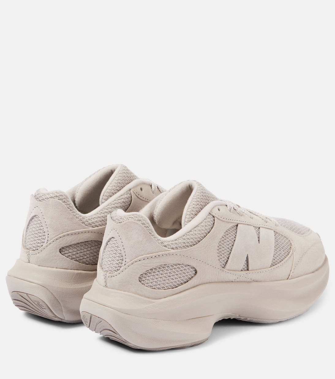 Кожаные кроссовки WRPD Runner New Balance, Moonrock — фото 2