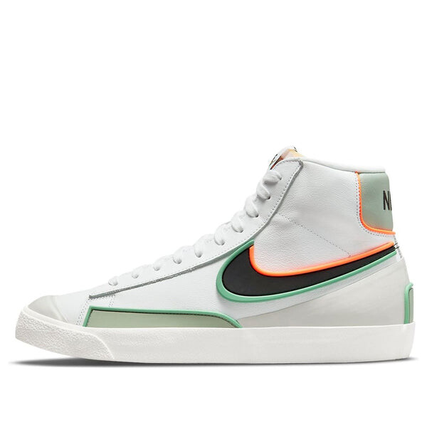 

Кроссовки blazer mid '77 infinite 'white roma green' Nike, белый