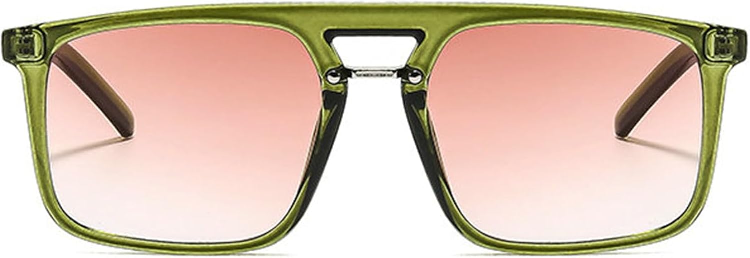 

Солнцезащитные очки Willochra в стиле 70-х: квадратные, с двойной перемычкой, для женщин и мужчин, ретро-винтажные, с градиентным переходом цвета, защита от ультрафиолета UV400, C6