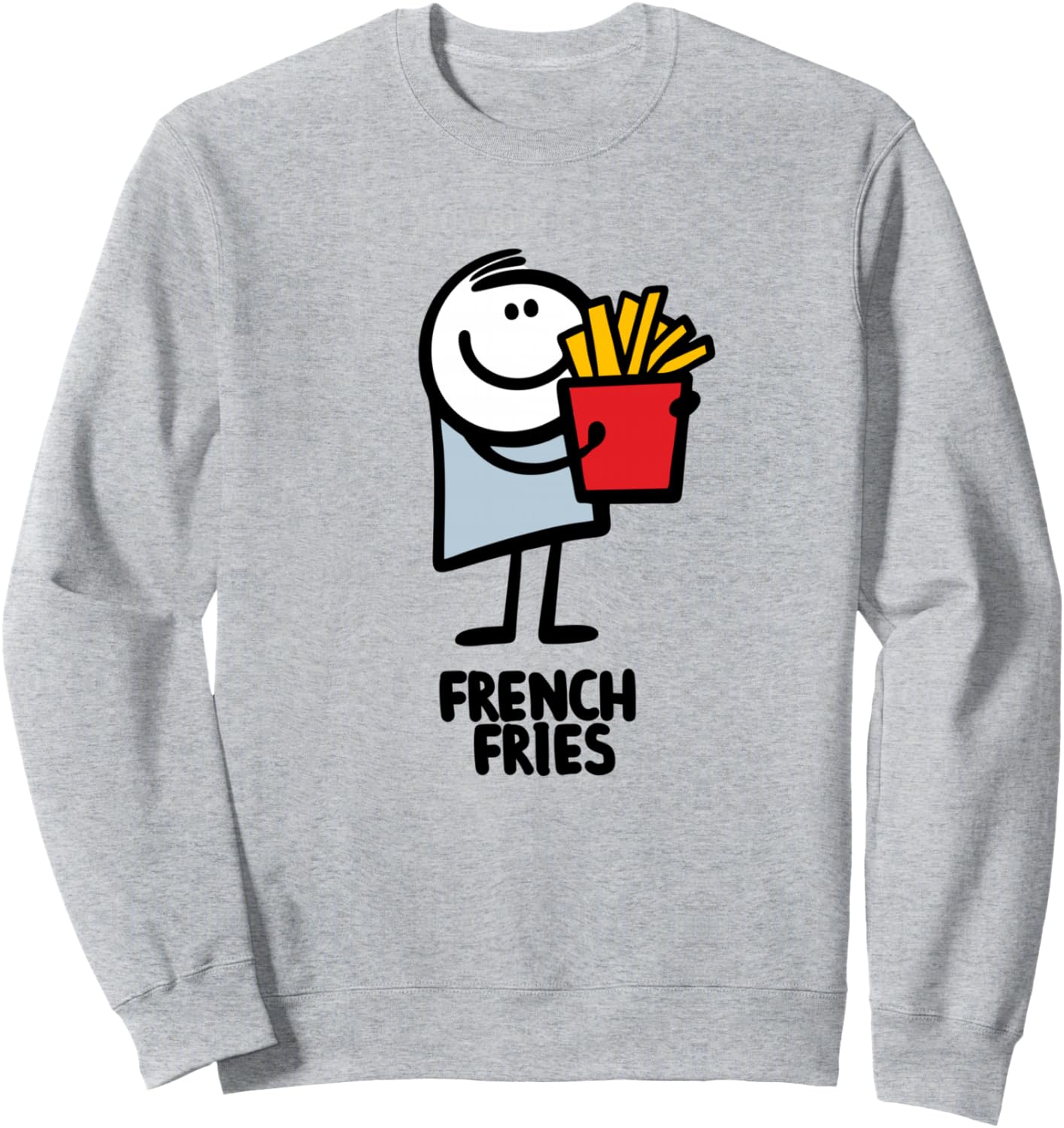 

Забавная толстовка с изображением мультяшного персонажа и вкусной картошки фри, синяя Bahaa'S Tee, Синий, Забавная толстовка с изображением мультяшного персонажа и вкусной картошки фри, синяя Bahaa'S Tee