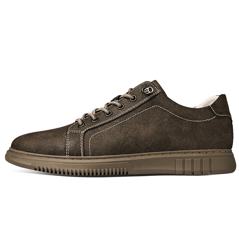 

Dao Tu Sen Низкие повседневные кроссовки унисекс цвета хаки, цвет Khaki-(3302)