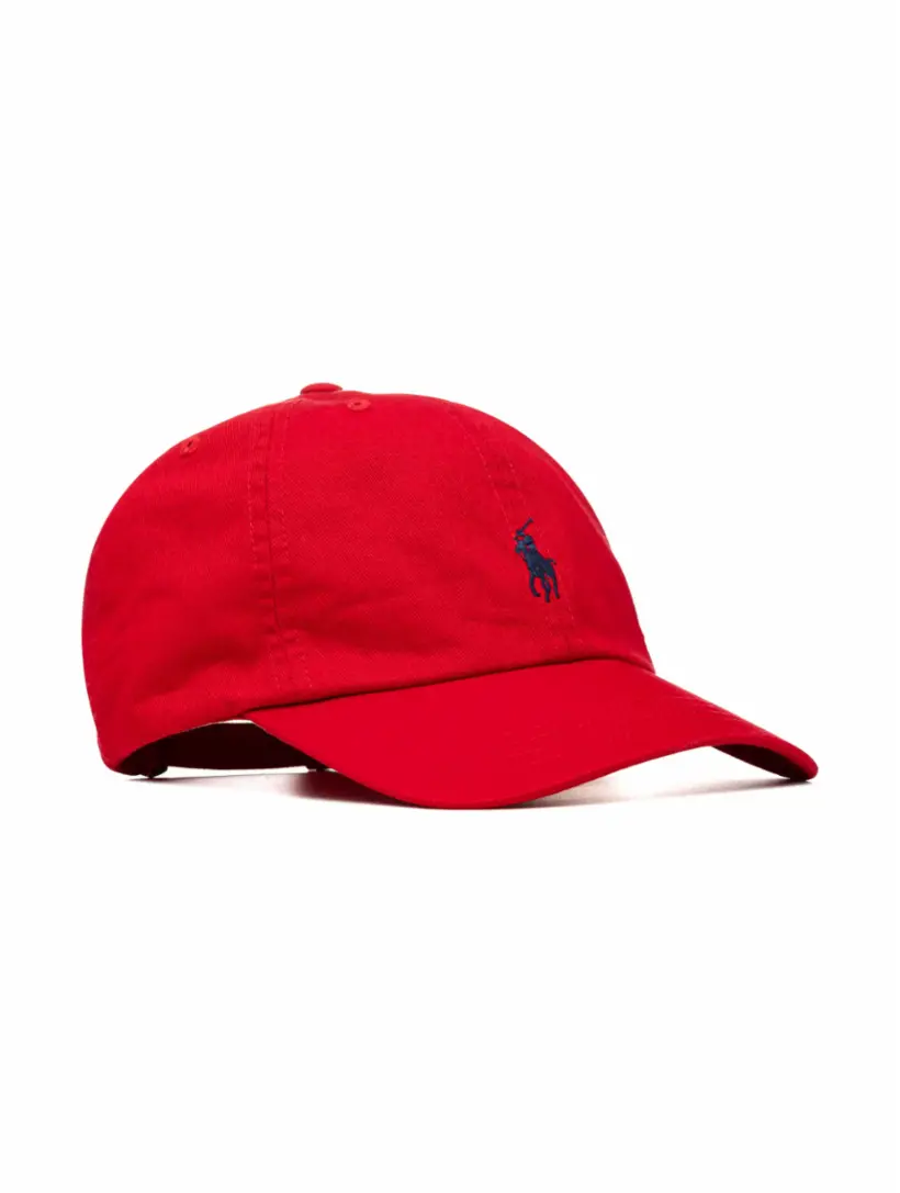 

Джинсовая кепка с логотипом Ralph Lauren, красный