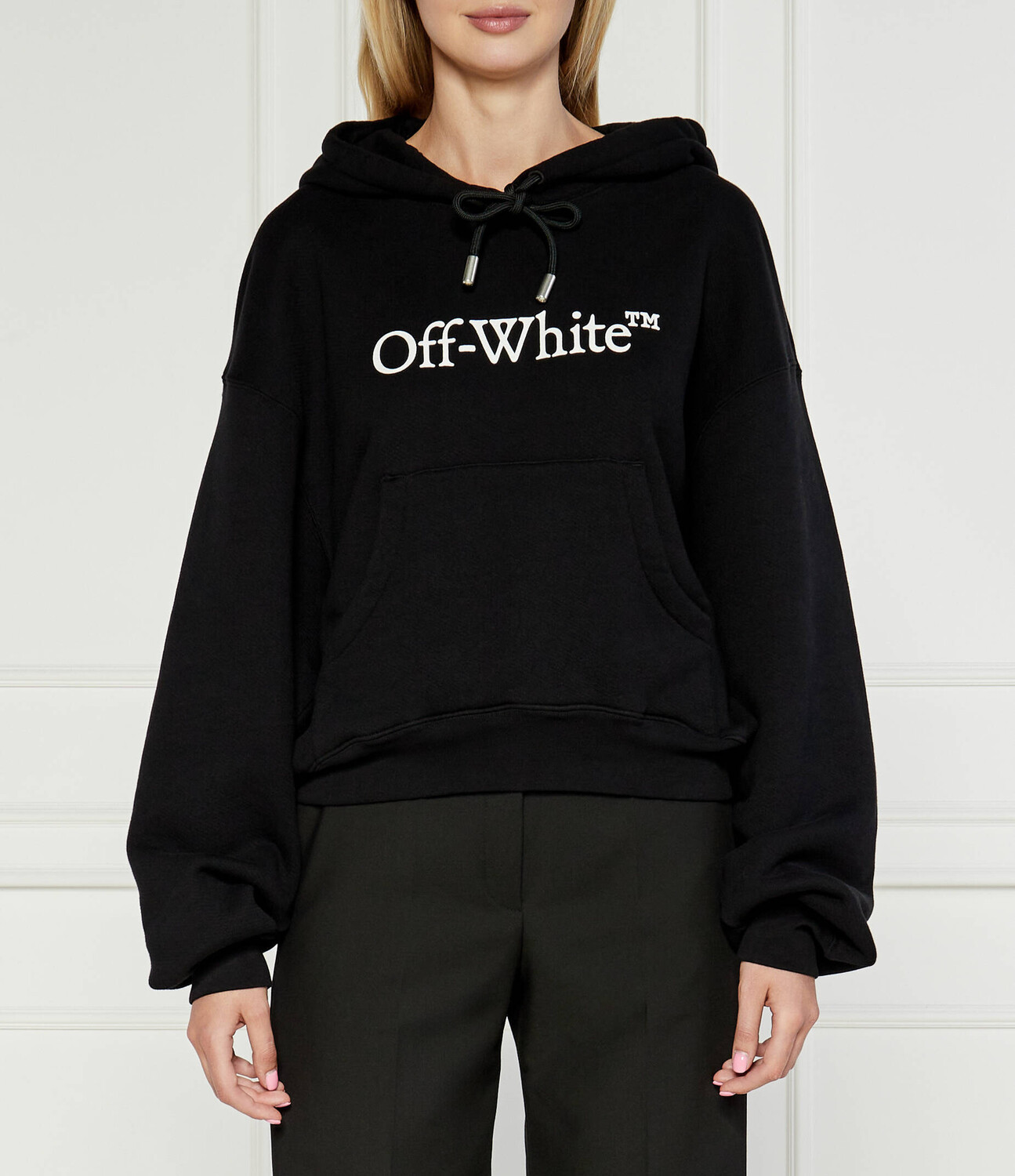 

Толстовка OFF-WHITE Oversize fit, черный