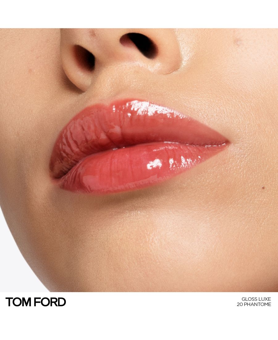 Блеск для губ Gloss Lux с увлажняющим маслом жожоба Tom Ford, цвет phantome — фото 4