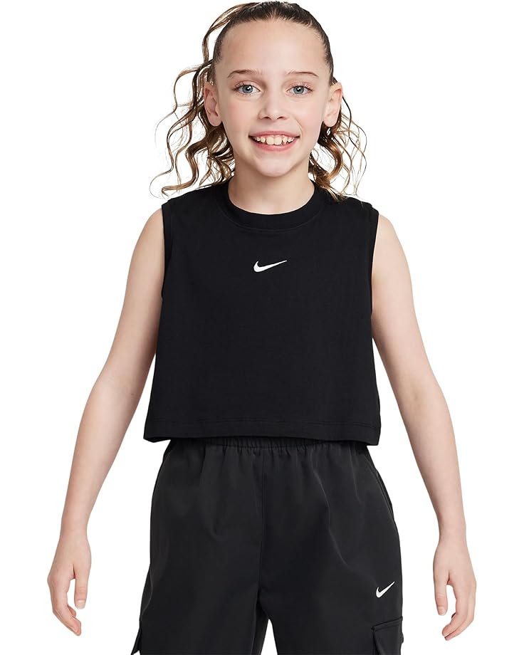 

Топ Nike Kids Tank Top, черный