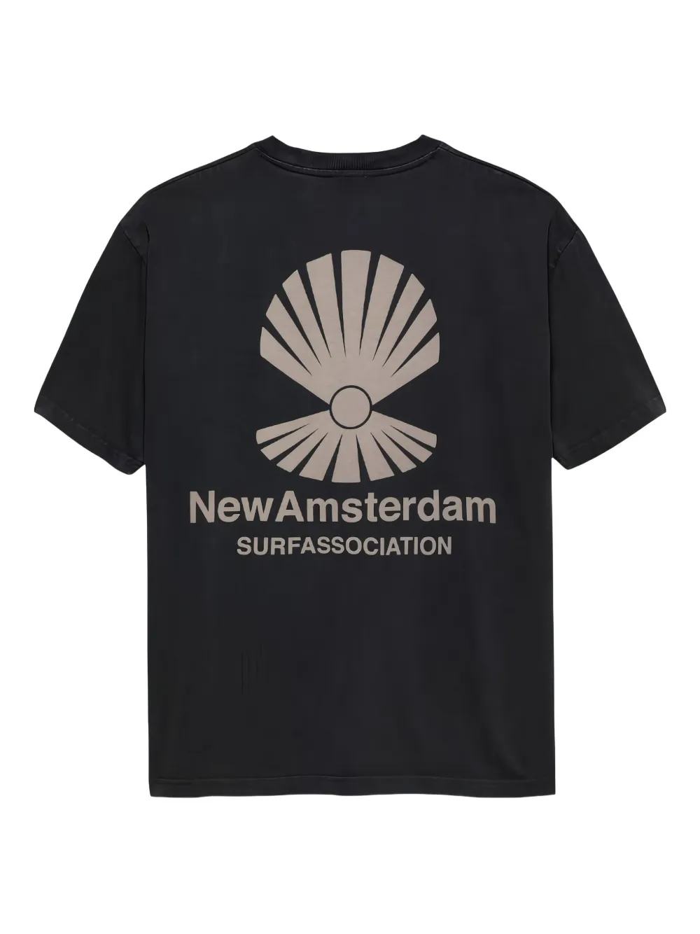 

Футболка с логотипом NEW AMSTERDAM, черный