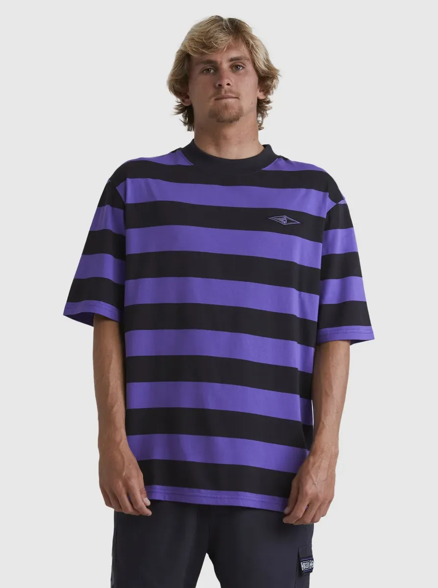 

Футболка Quiksilver "Mercury Stripe", цвет Passion Flower