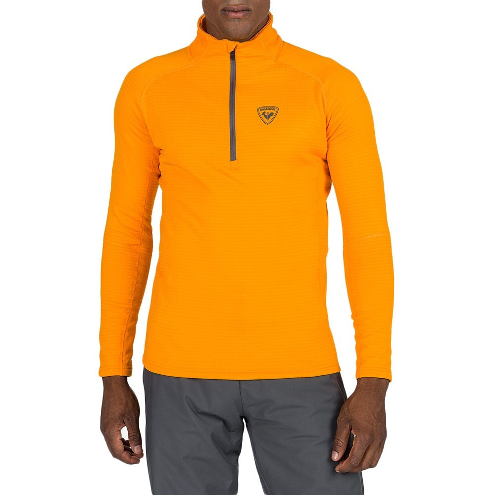 

Флисовая куртка-полупильник Rossignol Blackside с застежкой-молнией до середины груди (мужская), Sunburst