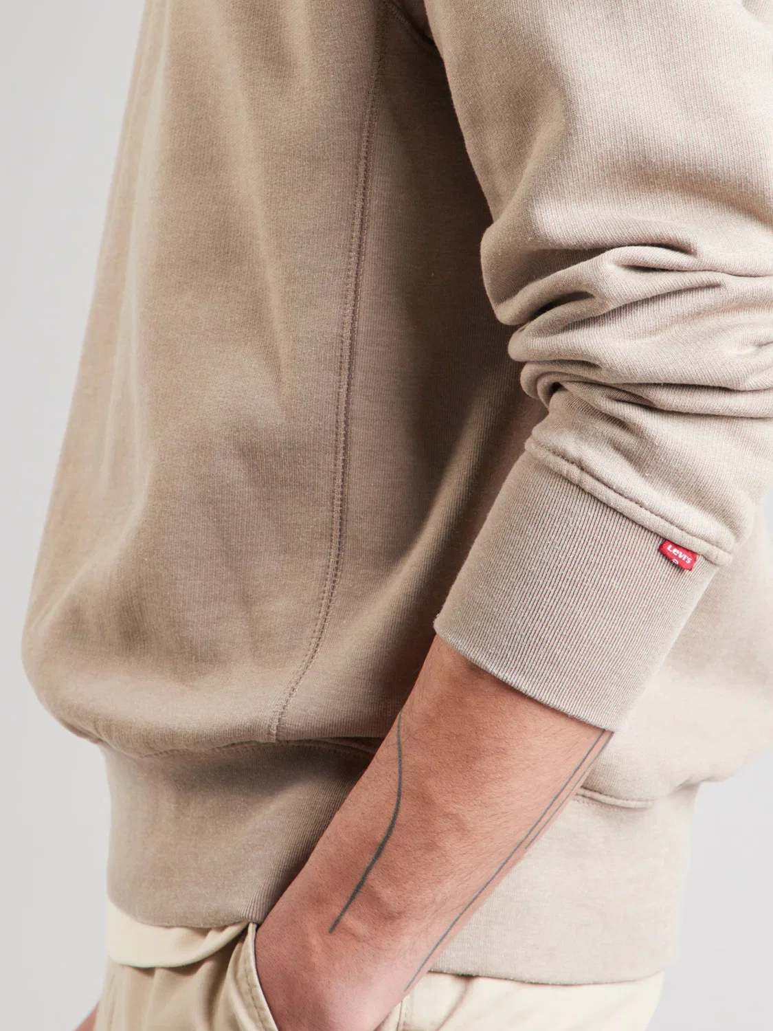 Толстовка 'AUTHENTIC' Levi'S , Beige — фото 2