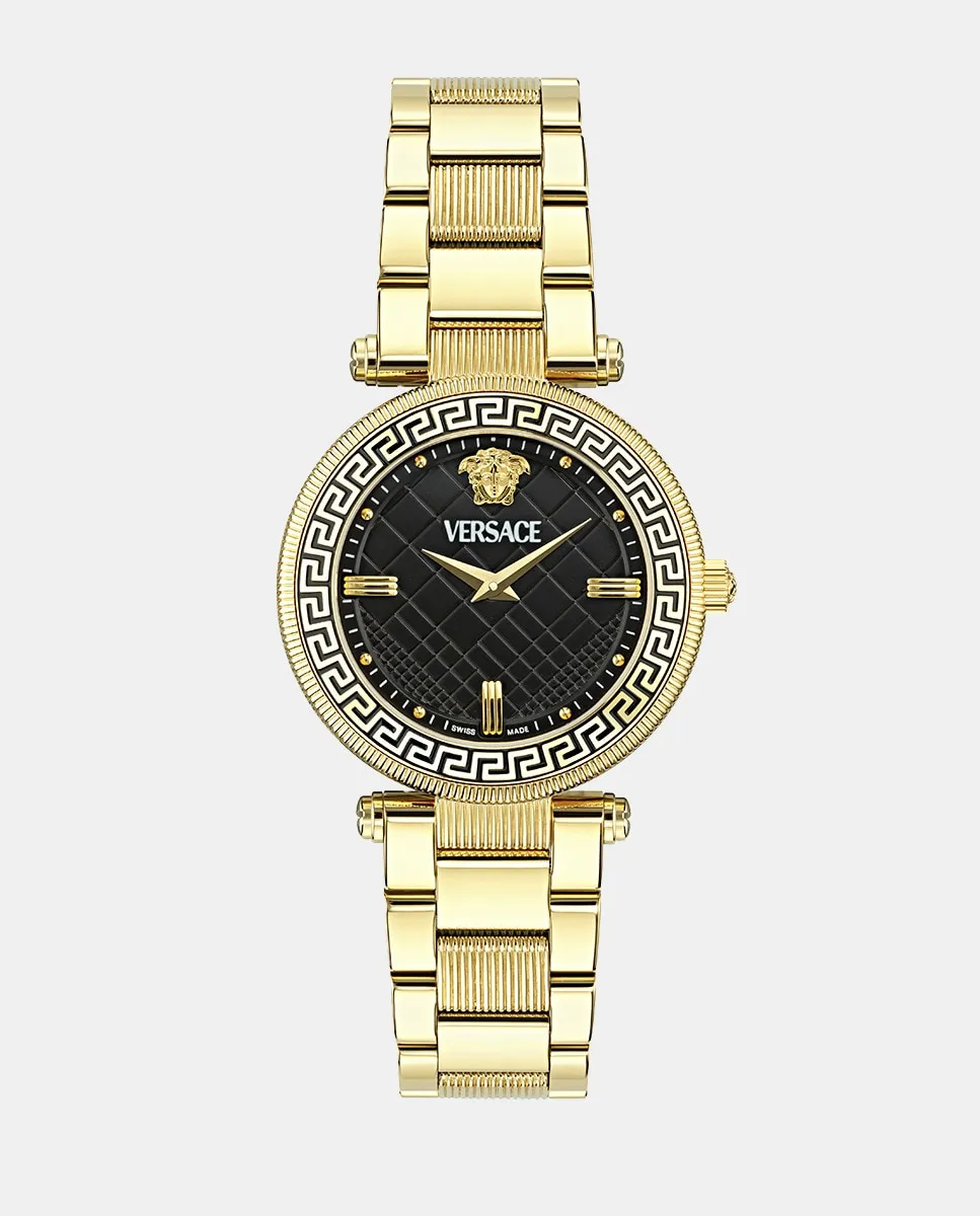 

Женские часы Reve VE8B00624 из стали и золота Versace, золото