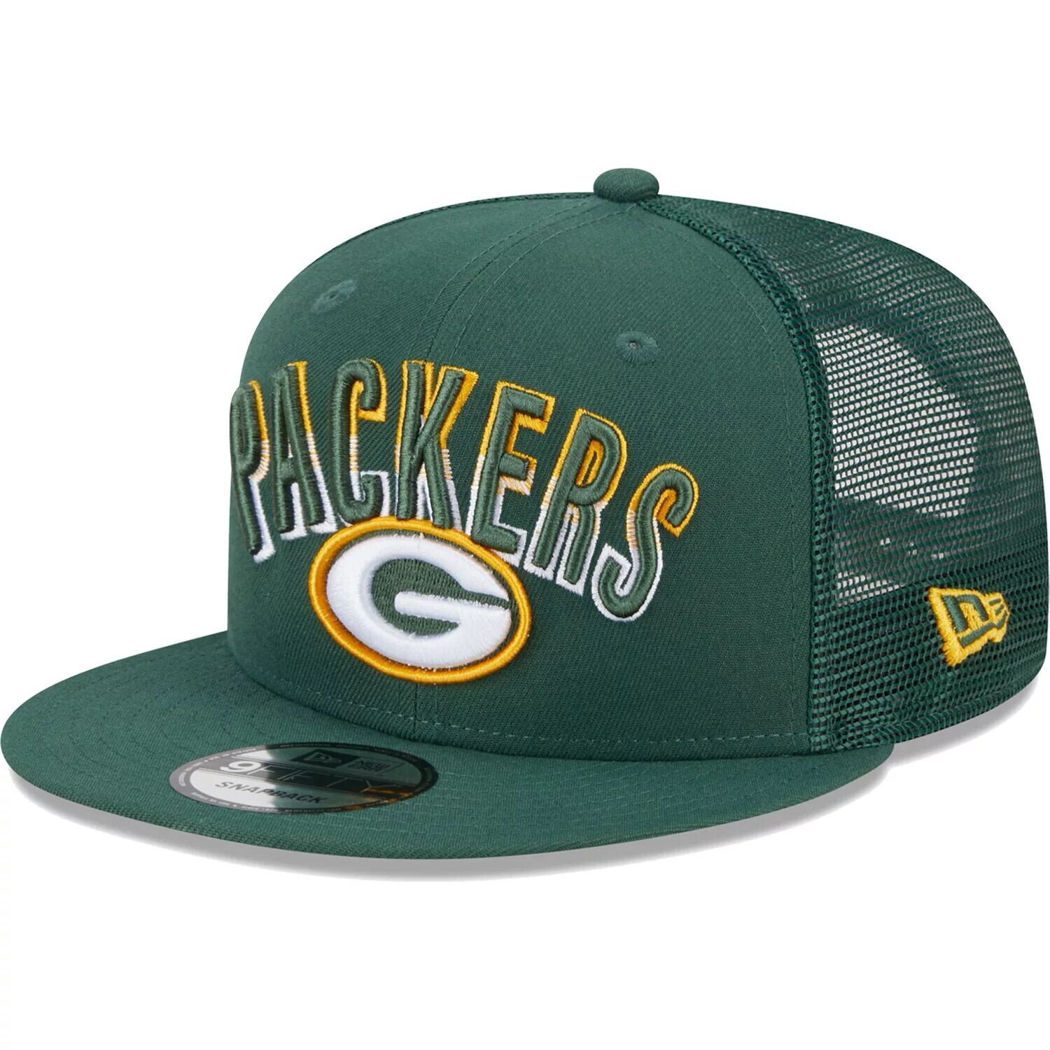 

Мужская кепка New Era Green Green Bay Packers Grade Trucker 9FIFTY Snapback