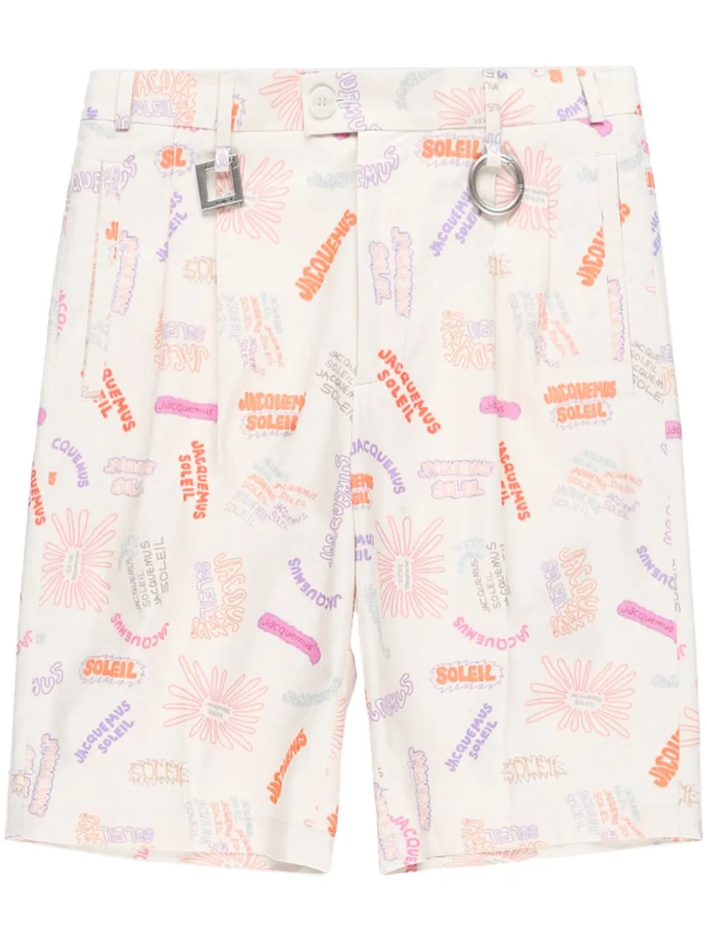 

Шорты Le Short Rond Carré JACQUEMUS, нейтральный