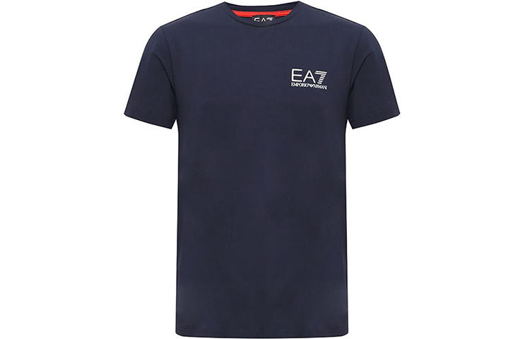 

Футболка мужская синяя EA7 EMPORIO ARMANI